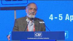 Kiran Karnik, Chairman, CII National Committee on Telecom and Broadband speaks on Digital India at the CII Annual Session 2016